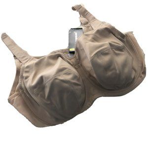 SYROKAN Plus Size Sports Bra 44F Moisture Wicking